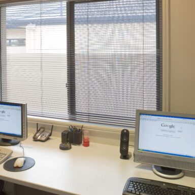 Invisi-Gard security Window screens for office